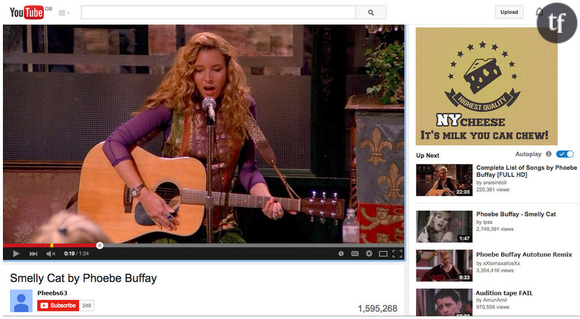 Phoebe buzze sur YouTube avec sa vidéo de "Tu pues le chat".