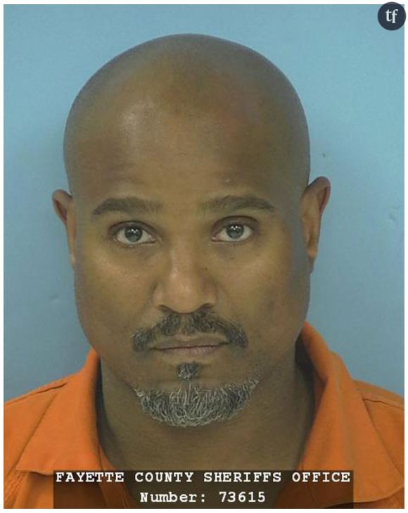 Photo de Seth Gilliam lors de sa détentioN par la police de Georgie.