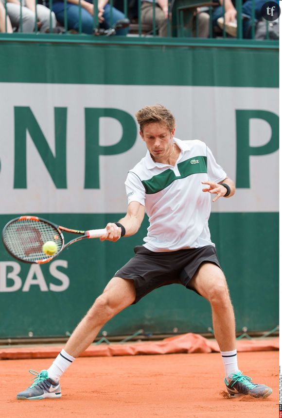 Nicolas Mahut contre Kimmer Coppejans dimanche 24 mai 2015 à Roland Garros.