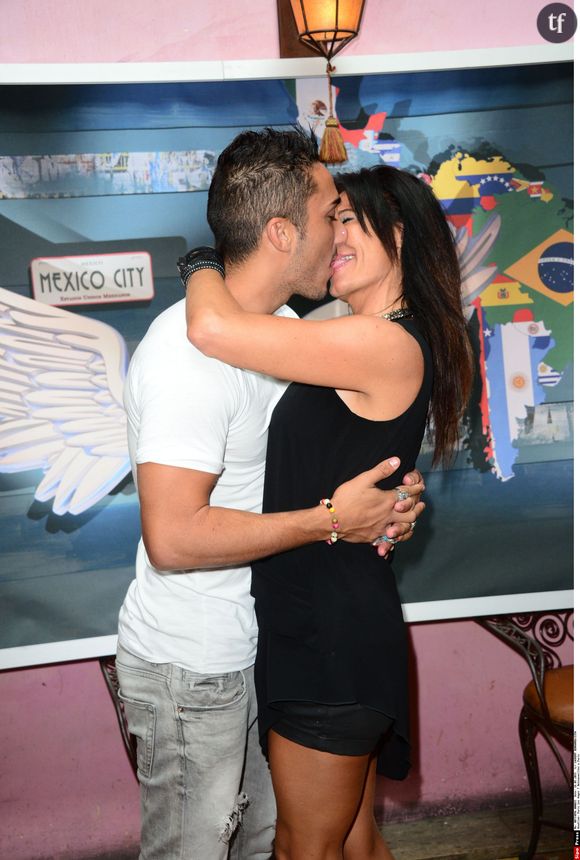 Vivien et Nathalie ( les Anges 7 ). Les anges 7 retrouvailles a paris . 26/05/2015-Paris