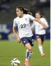  Amel Majri : défenseur. La joueuse d'origine tunisienne de 22 ans joue à l'Olympique Lyonnais. Avec 8 sélections, elle est l'avenir de la défense bleue. 