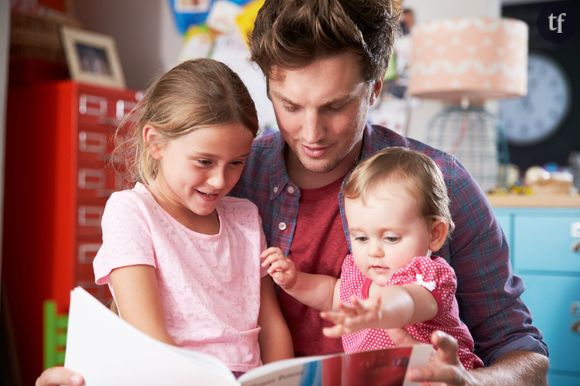Les papas, responsables du désintéressement des enfants pour la lecture ?