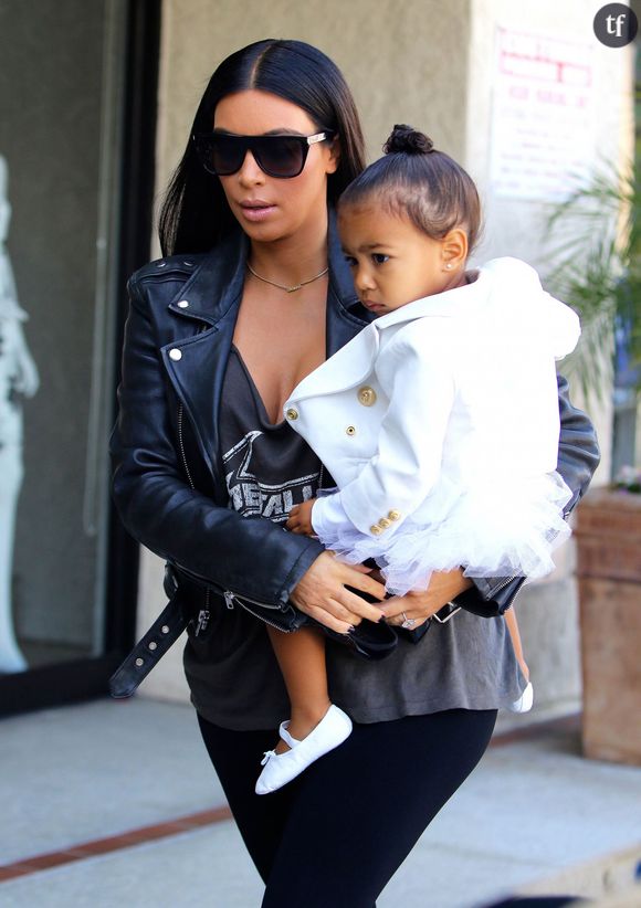 Kim Kardashian et sa fille North West