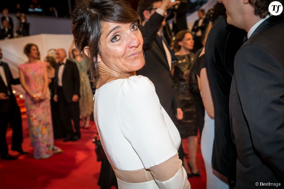 Florence Foresti sur les marches du Festival de Cannes pour le film &quot;Le petit Prince&quot;