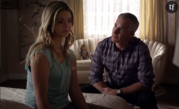 Alison DiLaurentis et son père dans Pretty Little Liars