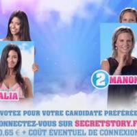 Secret Story 2015 : élimination de Manon face à Alia sur TF1 Replay