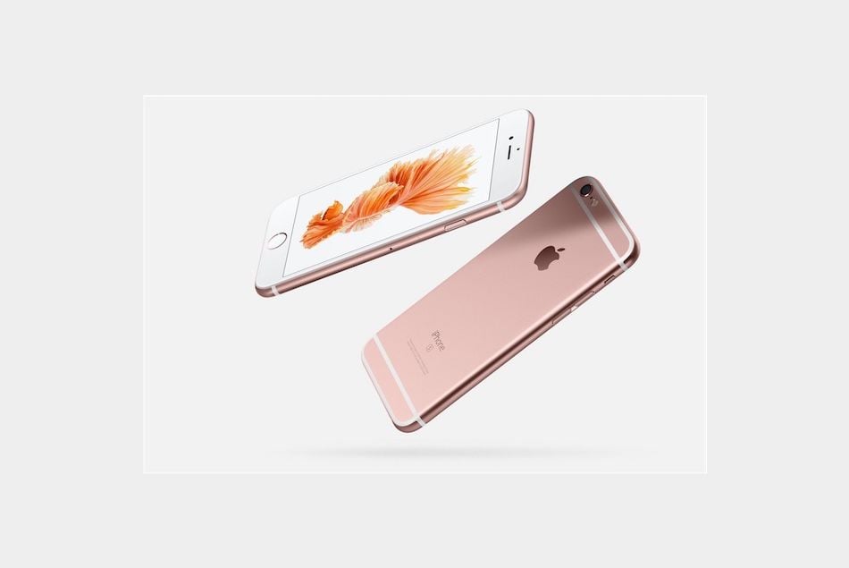 iPhone 6S en or rose