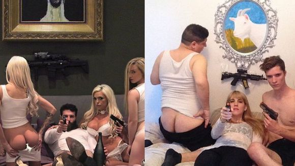 Dan Bilzerian : elle parodie les photos du gros macho d'Instagram et c'est hilarant