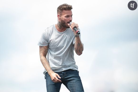 Le chanteur M. Pokora