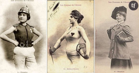 Les cartes postales misogynes d'Albert Bergeret...