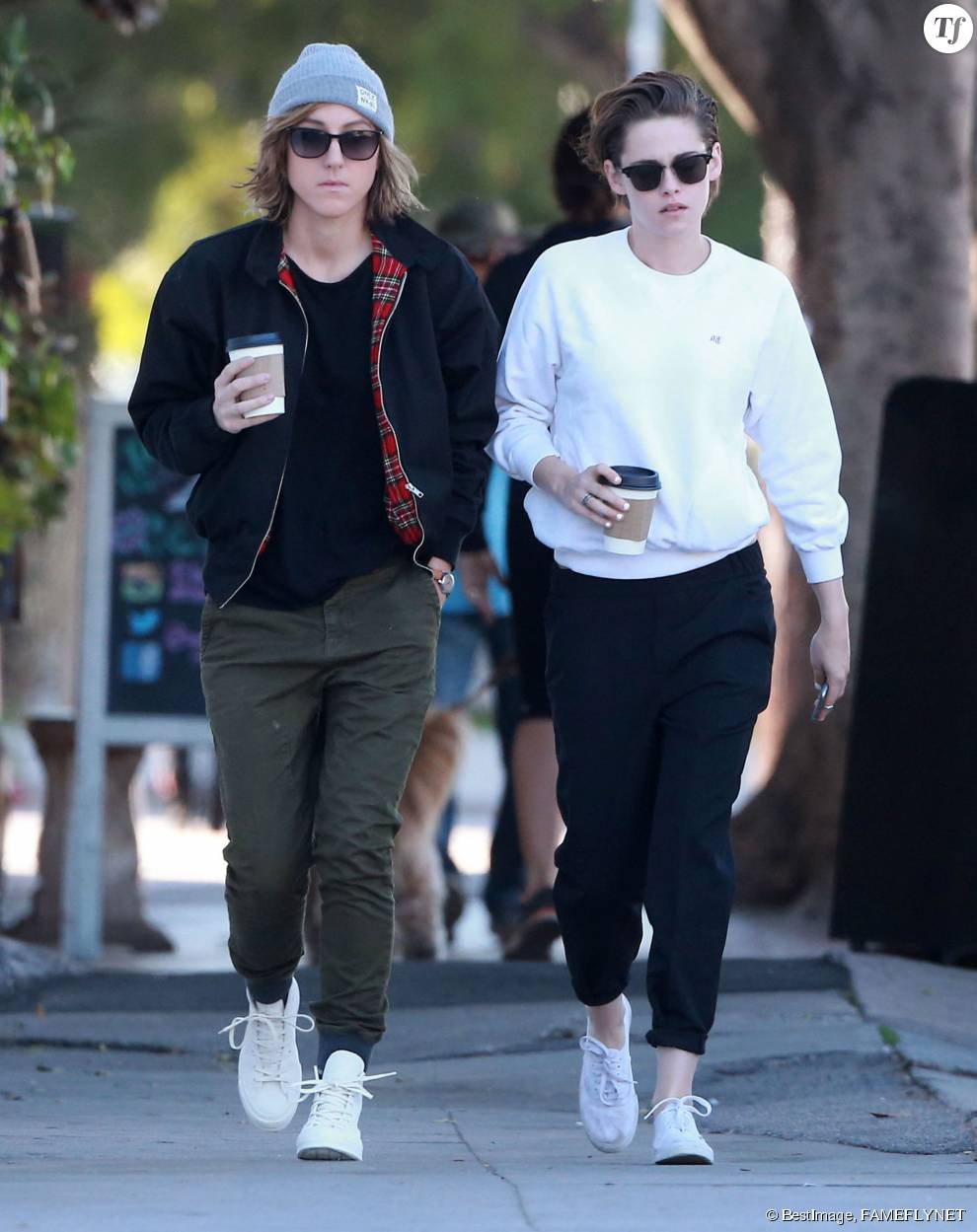 Kristen Stewart et Alicia Cargile en janvier dernier