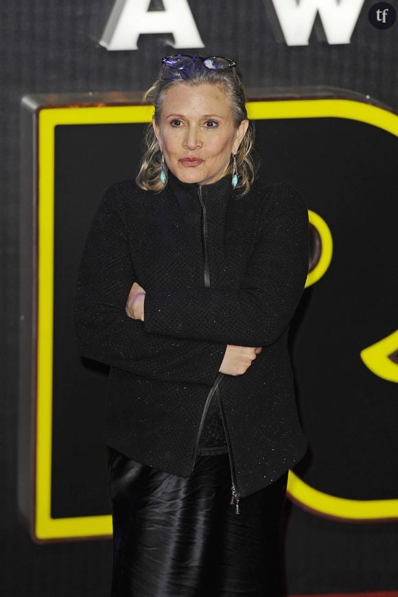 L'actrice Carrie Fisher