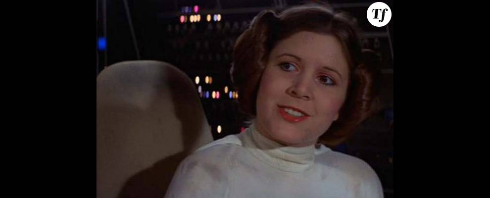 Carrie Fisher dans Star Wars : Episode IV - Un nouvel espoir (1977)