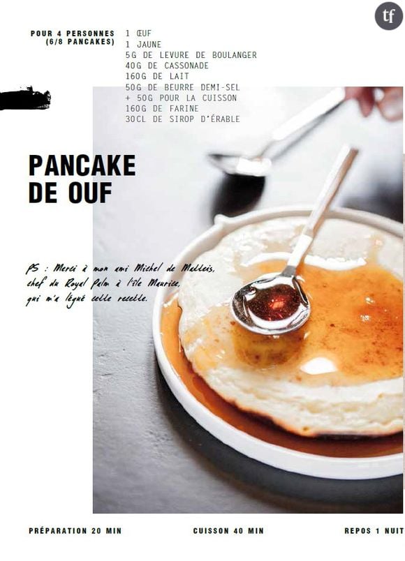 Recette du pancake de ouf par Christophe Michalak