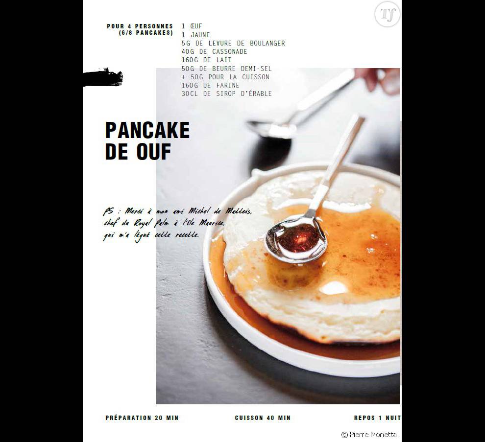 Recette du pancake de ouf par Christophe Michalak