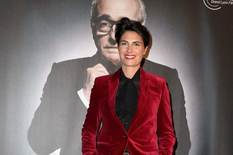  Alessandra Sublet - Photocall de la cérémonie de remise du prix Lumière à Martin Scorsese lors du festival Lumière 2015 (Grand Lyon Film Festival) à Lyon. Le 16 octobre 2015 