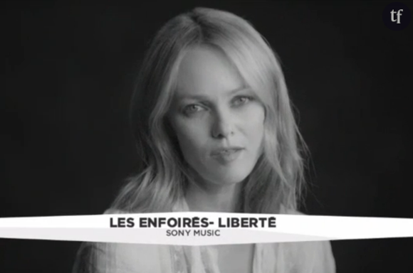 Vanessa Paradis - clip des Enfoirés "Liberté"