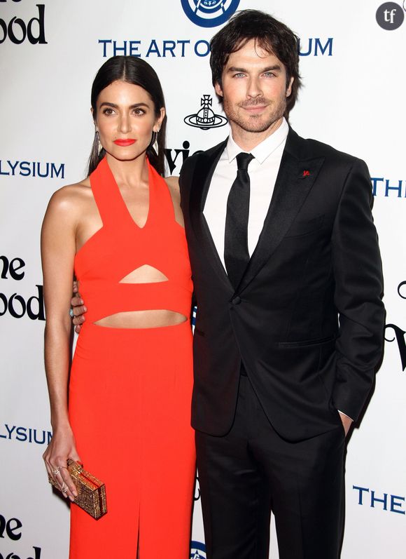 Nikki Reed et son mari Ian Somerhalder - 9 ème Gala Annuel "The Art Of Elysium" à Culver City le 9 janvier 2016.