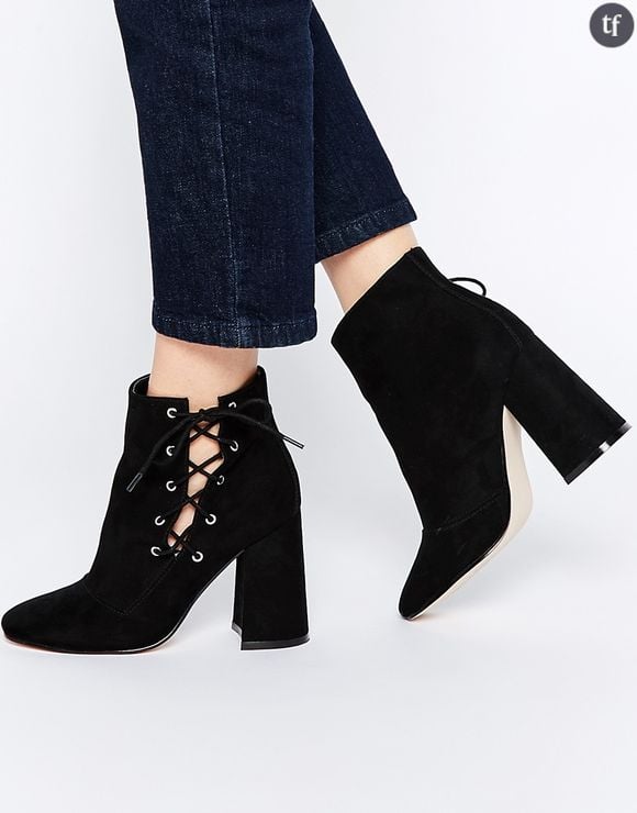 Boots à lacets Asos, 62,99 euros 