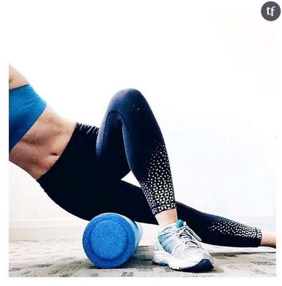 5 exercices à faire avec un foam roller