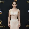 L'actrice Emilia Clarke à la 68ème cérémonie des Emmy Awards à Los Angeles, le 18 septembre 2016.