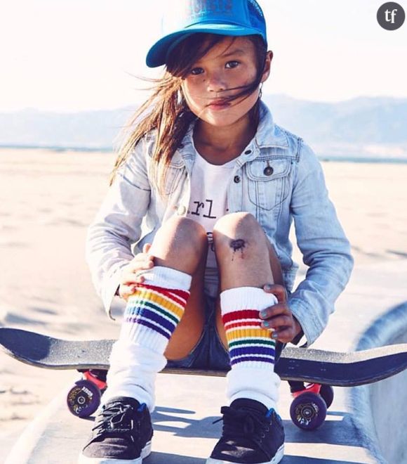 Elle n'a que 8 ans mais Sky fait partie des meilleurs skateurs qui existent !