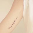 Idées tatouage citation : "Non je ne regrette rien"