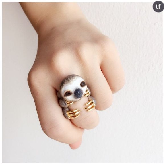 Shopping : 15 bagues sous le signe du règne animal (ici, bague Etsy, 109,11€)