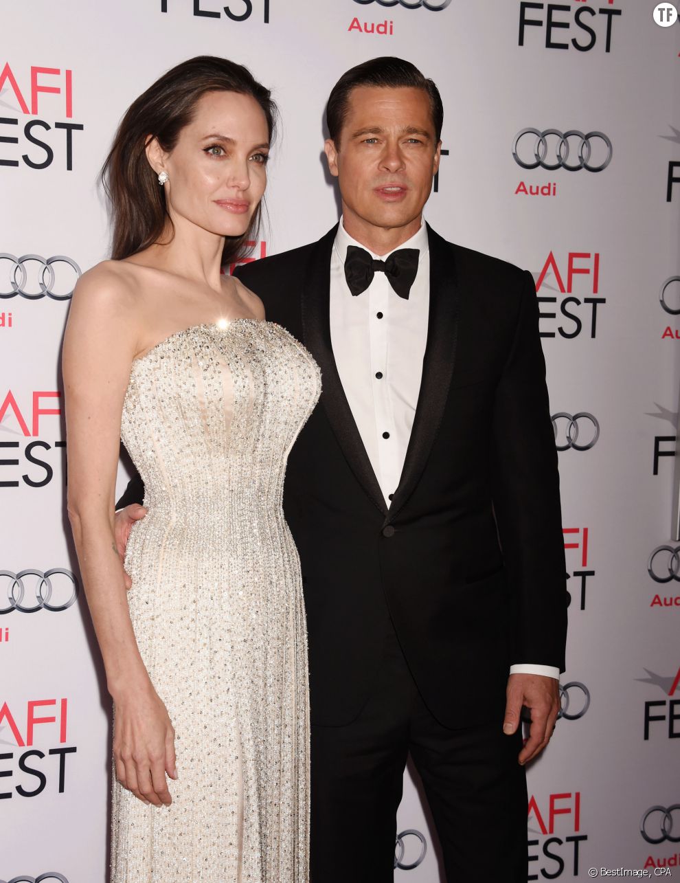 Angelina Jolie et Brad Pitt à la première de &quot;By the Sea&quot; à Los Angeles le 5 novembre 2015