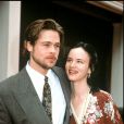 Brad Pitt et son ex-compagne Juliette Lewis en 1992