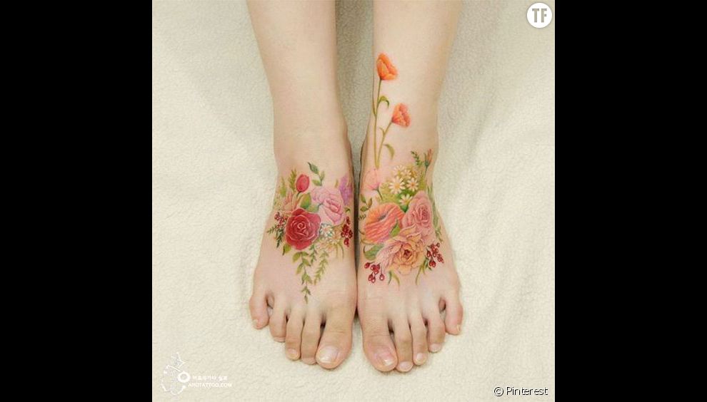 Tatouage aquarelle repéré sur Pinterest : idée n°11