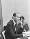 L'ancien Président de la République Jacques Chirac et sa femme Bernadette Chirac