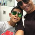Cristiano Ronaldo et son fils Cristiano Junior
