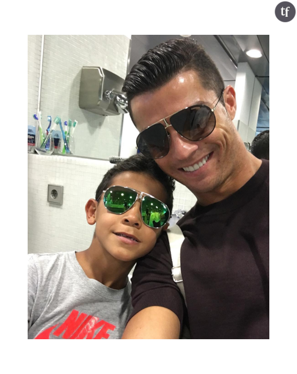 Cristiano Ronaldo et son fils Cristiano Junior