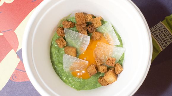 Recette de Pierre Gagnaire : la brandade de morue verte et pamplemousse