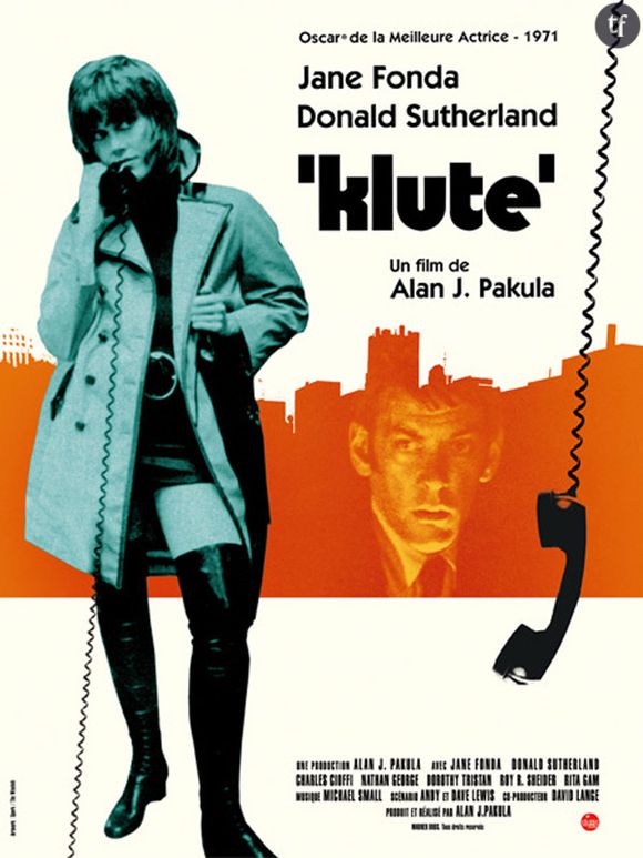 L'affiche du film Klute (1972)