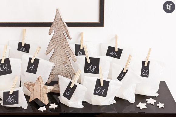 Tradition de Noël : calendrier de l'Avent DIY