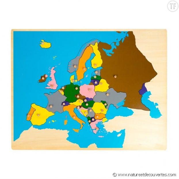 Puzzle Carte de l'Europe
