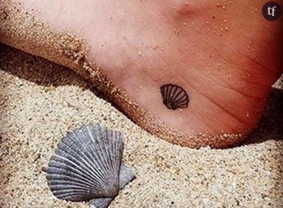 Un tatouage idéale pour les surfeuses