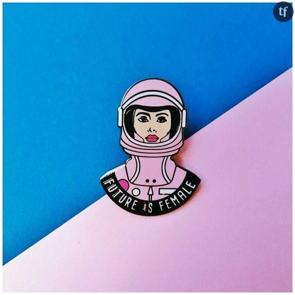 Pin's Future is Female, Etsy.