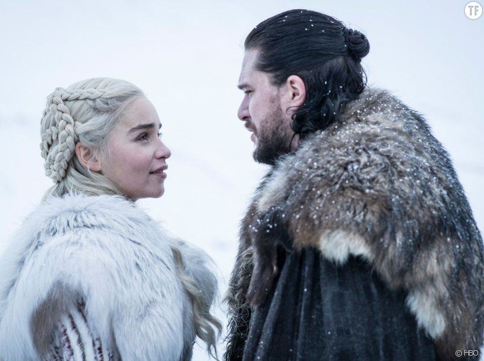 Daenerys et Jon Snow dans la saison 8 de Game of Thrones
