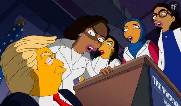 Les femmes démocrates s'en prennent à Donald Trump dans une vidéo des Simpsons