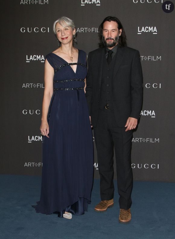 Keanu Reeves et sa compagne Alexandra Grant 