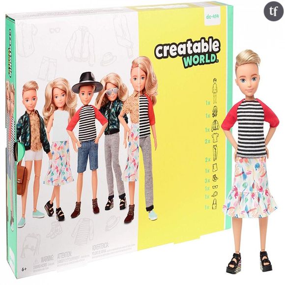 Les poupées Creatable World de Mattel