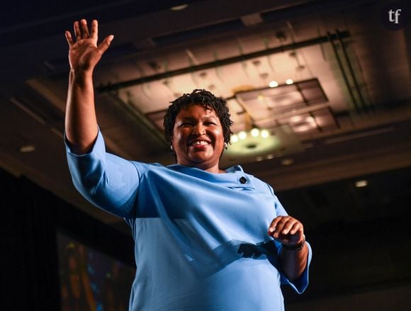 La démocrate Stacey Abrams en 2018