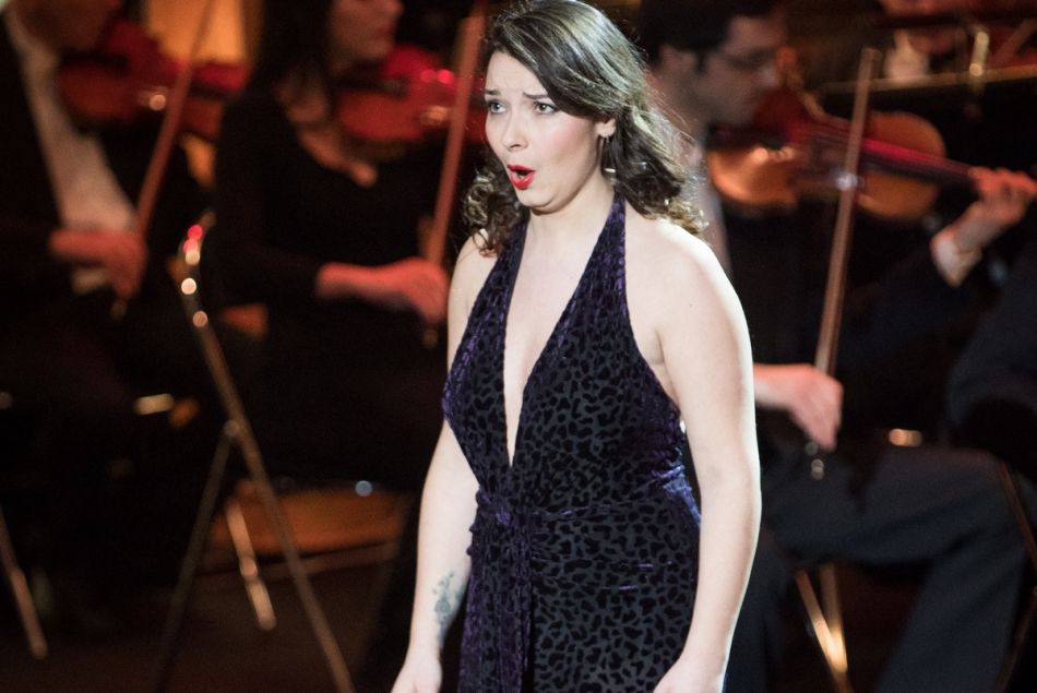 Chloé Briot à la 25ème édition des Victoires de la Musique Classique à Evian-les-Bains.