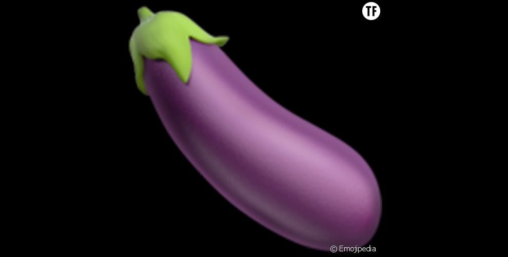 L&#039;emoji aubergine