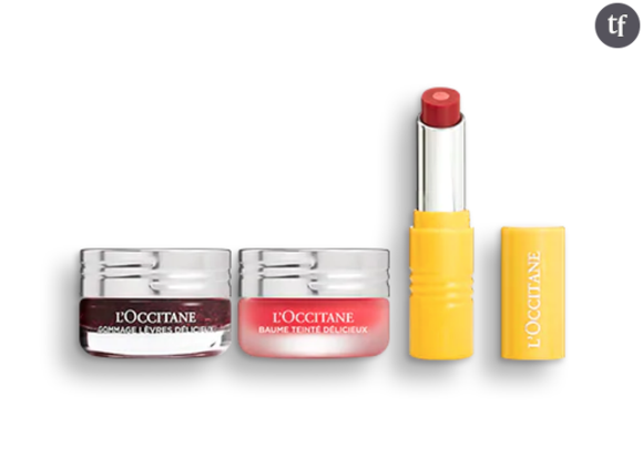 Coffret Routine Lèvres Red-Y to Play, L'Occitane
