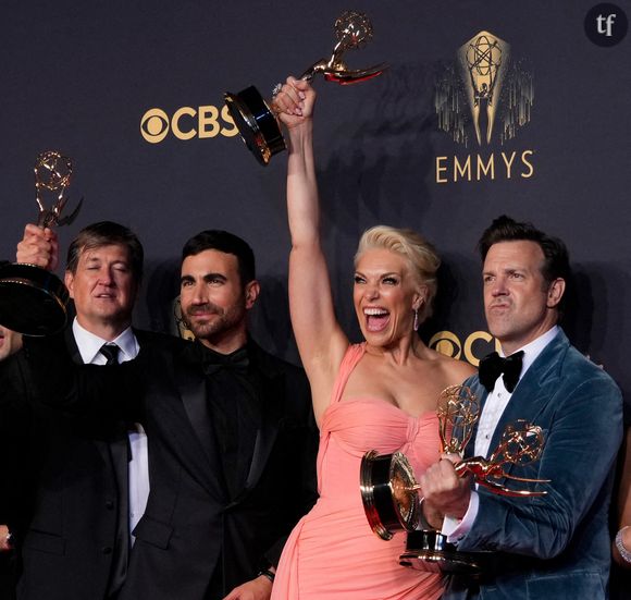 Le casting de Ted Lasso lors des Emmy Awards 2021