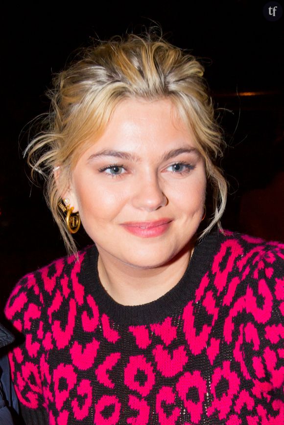 Louane Emera à l'événement Miss Dior pendant la Fashion Week de Paris, le 28 septembre 2021